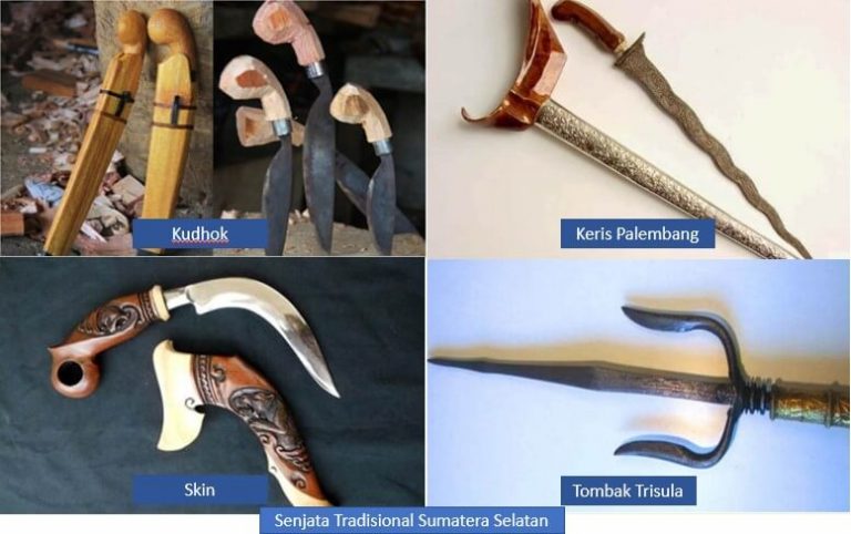 5++ Senjata Tradisional Sumatera Selatan: Penjelasan dan Gambarnya